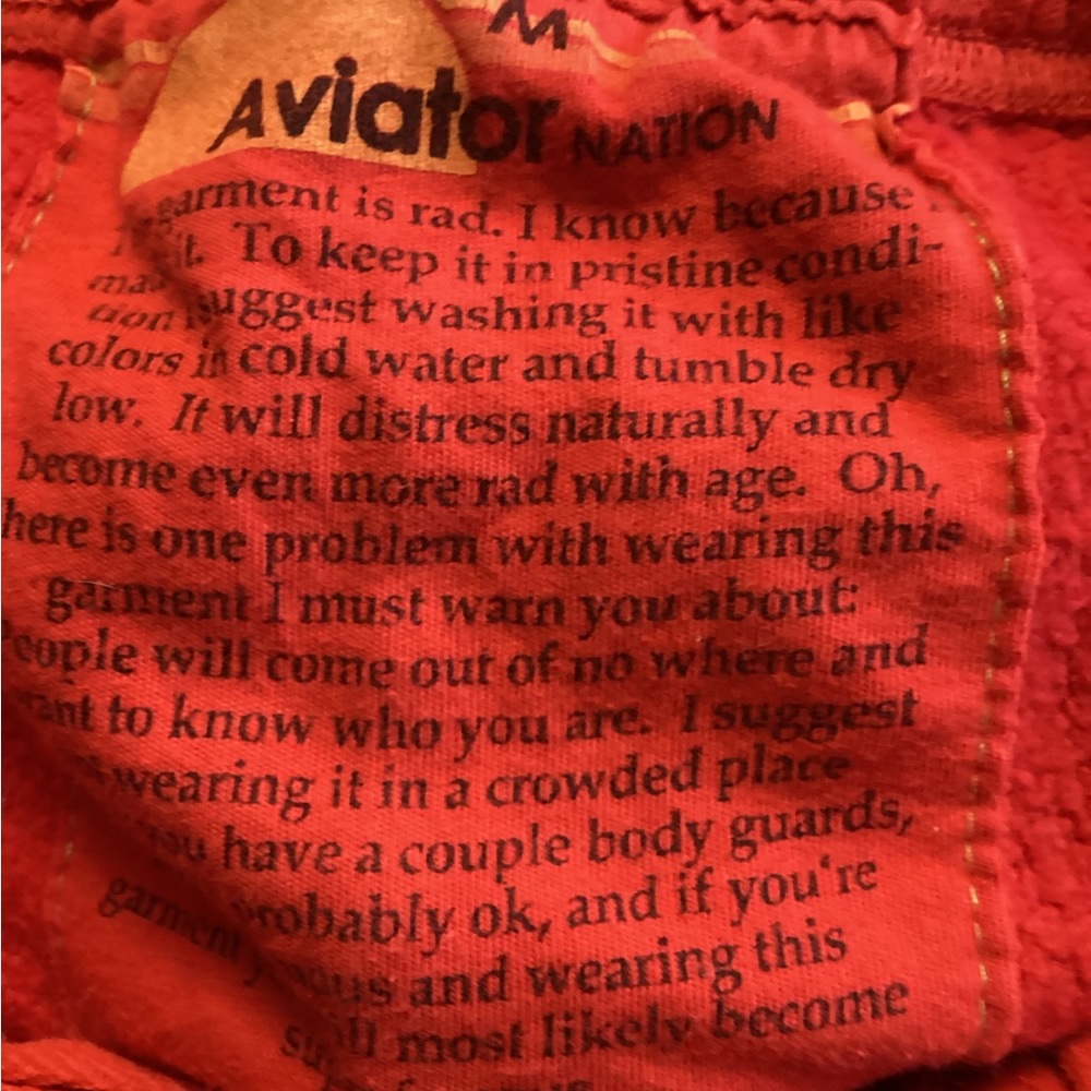 Aviator Nation Smiley Sweatpants - Picture 5 of 6